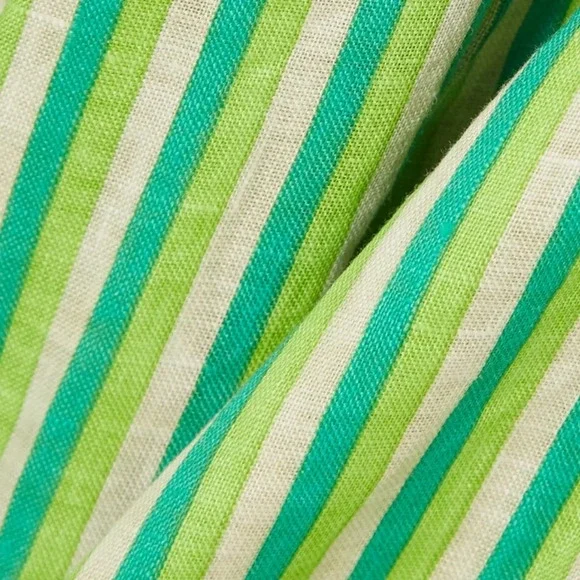 Faithfull The Brand Muthia Mini Dress In Bau-Bau Stripe Print - Picture 11 of 12